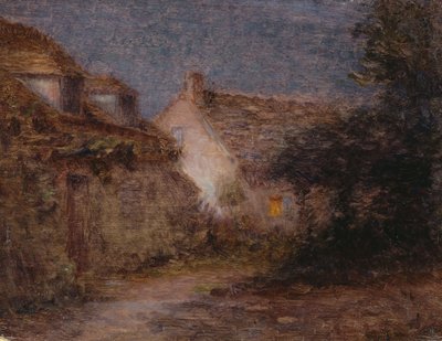 The Farm by Henri Eugene Augustin Le Sidaner